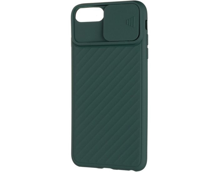 Чехол-силикон Carbon Camera iPhone 7 Plus/8 Plus Green