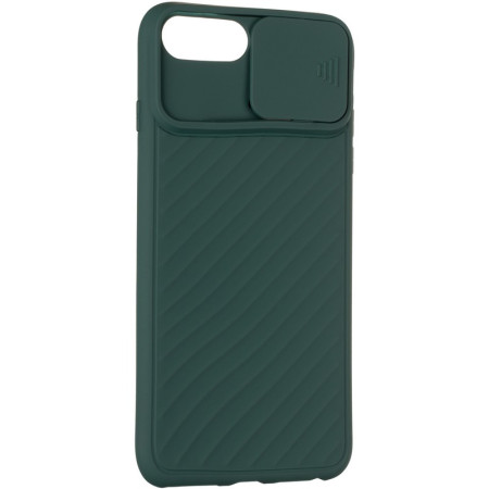 Чехол-силикон Carbon Camera iPhone 7 Plus/8 Plus Green