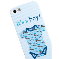 Чехол-пластик iPhone 4 Baby Boy