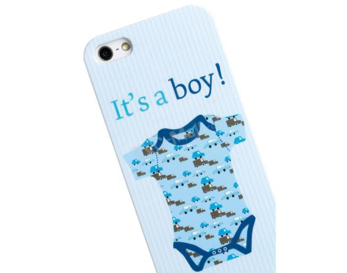 Чехол-пластик iPhone 4 Baby Boy
