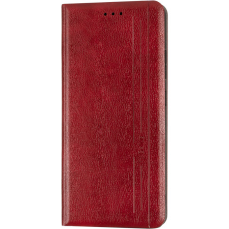 Чехол-книга Leather Gelius New Nokia 2.4 Red