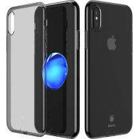 Чохол-силікон з заглушками + захист камери iPhone X / XS