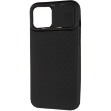 Чехол-силикон Carbon Camera Air Case for iPhone 12 Pro Max Black