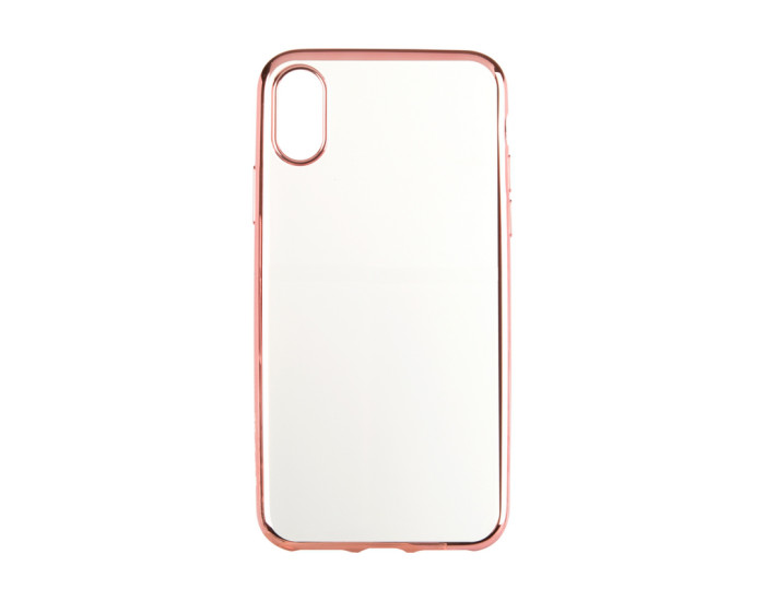 Чехол-силикон G-Case Shiny Series Plating Case iPhone X/XS Rose Gold