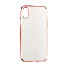 Чехол-силикон G-Case Shiny Series Plating Case iPhone X/XS Rose Gold