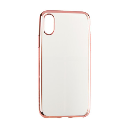 Чехол-силикон G-Case Shiny Series Plating Case iPhone X/XS Rose Gold