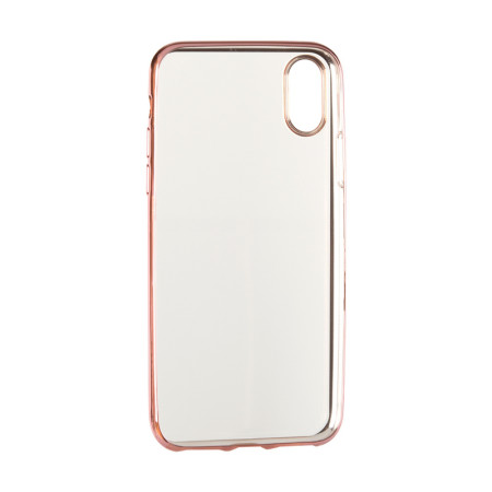 Чехол-силикон G-Case Shiny Series Plating Case iPhone X/XS Rose Gold