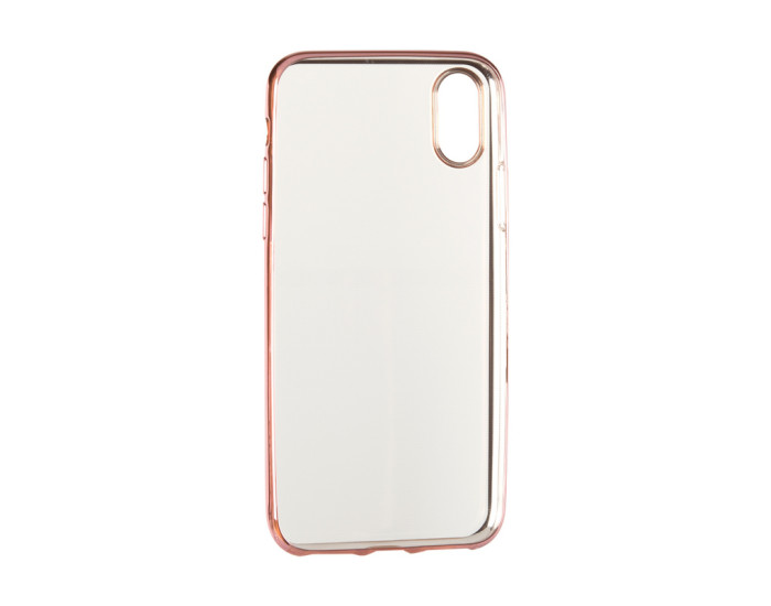 Чехол-силикон G-Case Shiny Series Plating Case iPhone X/XS Rose Gold