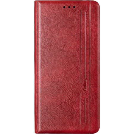 Чехол-книга Leather Gelius New Nokia 3.4 Red