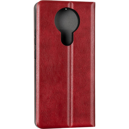 Чехол-книга Leather Gelius New Nokia 3.4 Red