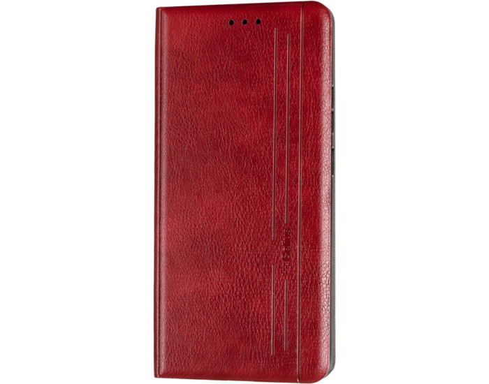 Чохол-книга Leather Gelius New Nokia 3.4 Red