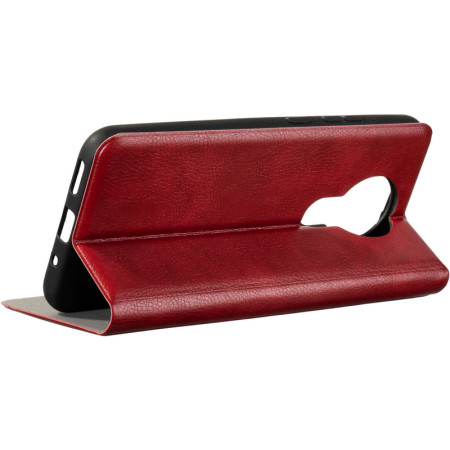 Чехол-книга Leather Gelius New Nokia 3.4 Red