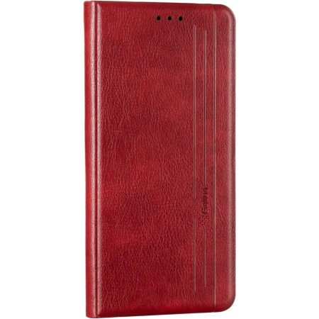 Чехол-книга Leather Gelius New Nokia 3.4 Red