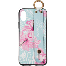 Чехол-силикон Flower Rope Case iPhone X/XS Blue