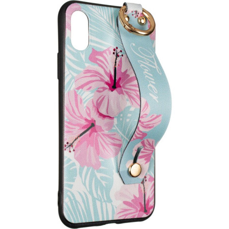 Чехол-силикон Flower Rope Case iPhone X/XS Blue