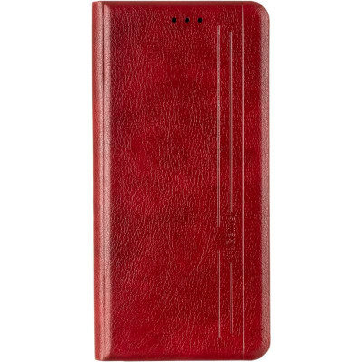 Чохол-книга Leather Gelius New Xiaomi Mi11 Red