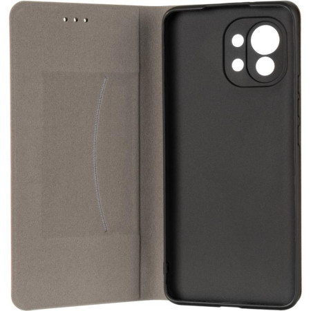 Чехол-книга Leather Gelius New Xiaomi Mi11 Red