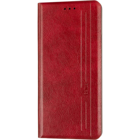 Чехол-книга Leather Gelius New Xiaomi Mi11 Red