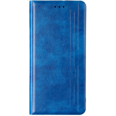 Чехол-книга Leather Gelius New Xiaomi Redmi 9T/Poco M3 Blue