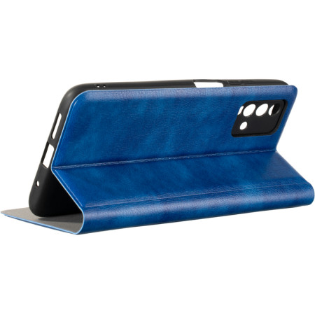 Чехол-книга Leather Gelius New Xiaomi Redmi 9T/Poco M3 Blue