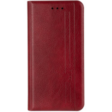 Чехол-книга Leather Gelius New iPhone 12 Mini Red