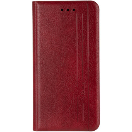 Чехол-книга Leather Gelius New iPhone 12 Mini Red