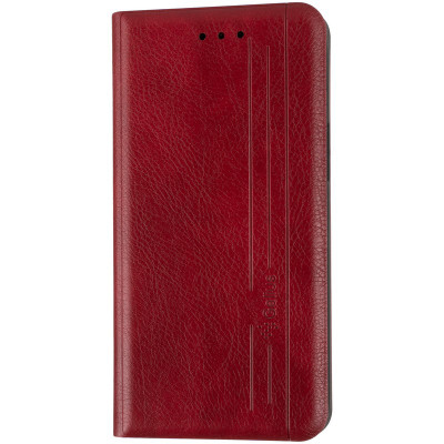 Чехол-книга Leather Gelius New iPhone 12 Mini Red