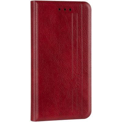 Чехол-книга Leather Gelius New iPhone 12 Mini Red
