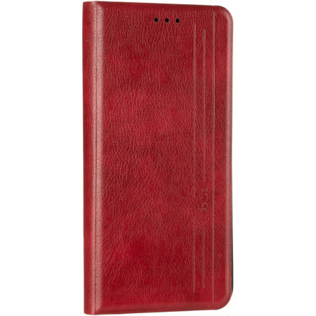 Чехол-книга Leather Gelius New Xiaomi Redmi 9T/Poco M3 Red