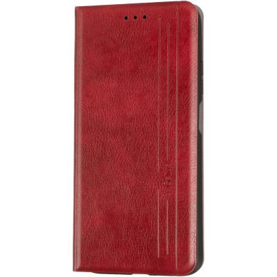 Чохол-книга Leather Gelius New Xiaomi Redmi 9T/Poco M3 Red