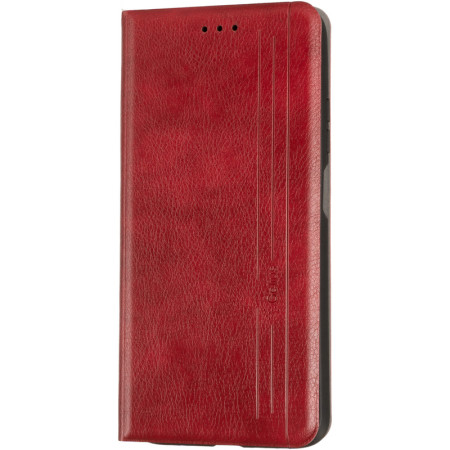 Чехол-книга Leather Gelius New Xiaomi Redmi 9T/Poco M3 Red