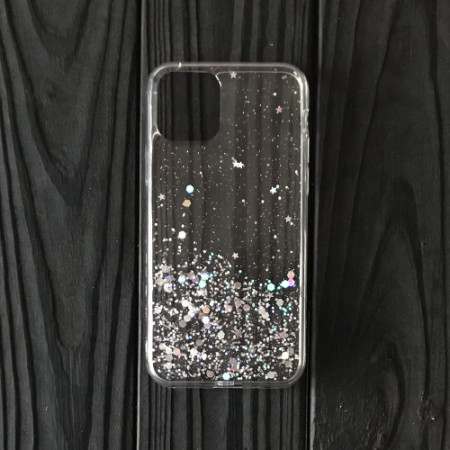 Чехол-силикон Shining Stars Case iPhone 12 Pro Max Clear