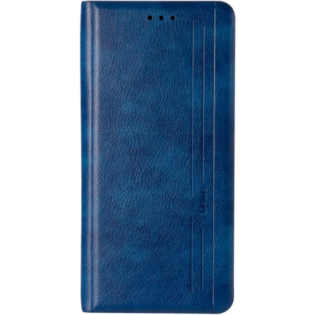 Чехол-книга Leather Gelius New Motorola G20 Blue