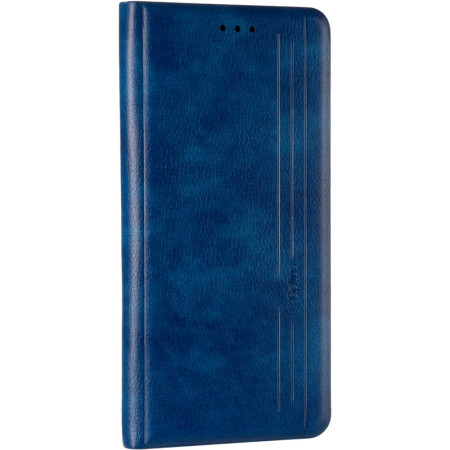 Чехол-книга Leather Gelius New Motorola G20 Blue