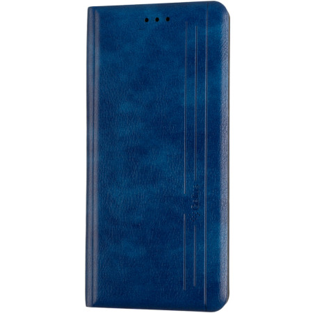 Чехол-книга Leather Gelius New Motorola G20 Blue