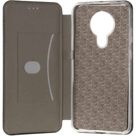 Чехол-книга Leather Gelius New Nokia 5.3 Black