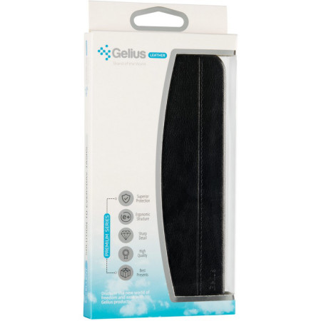 Чехол-книга Leather Gelius New Nokia 5.3 Black