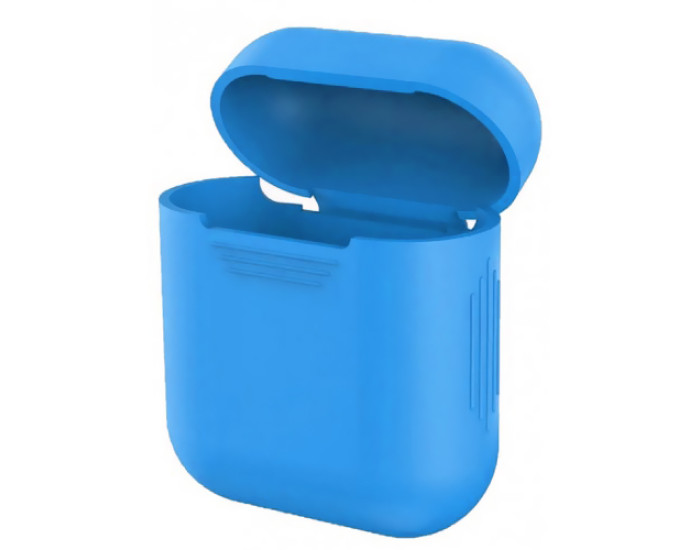Чехол для AirPods Slim тех, пак Ligth blue