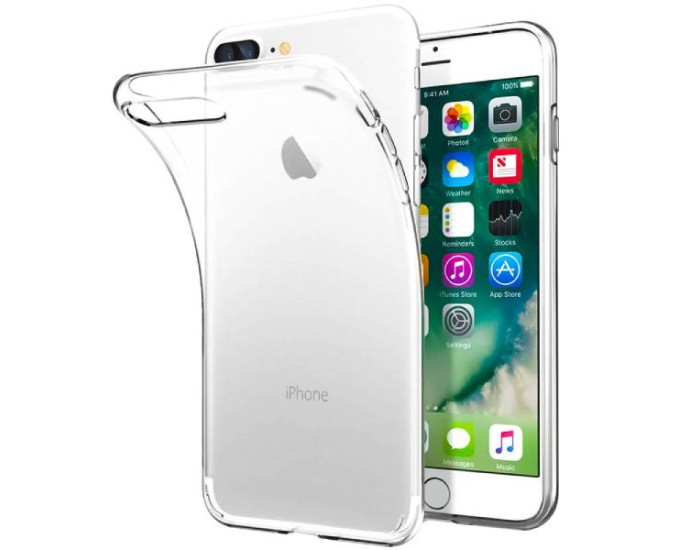 Чехол-силикон TPU Briliant iPhone 7 Plus / 8 Plus Clear