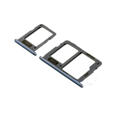 Тримач SIM-карты для Samsung J530F Galaxy J5 (2017), J730F Galaxy J7 (2017) синій