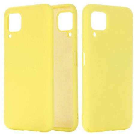 Чехол-силикон оригинал Full Soft Matte Huawei P40 Lite E Yellow