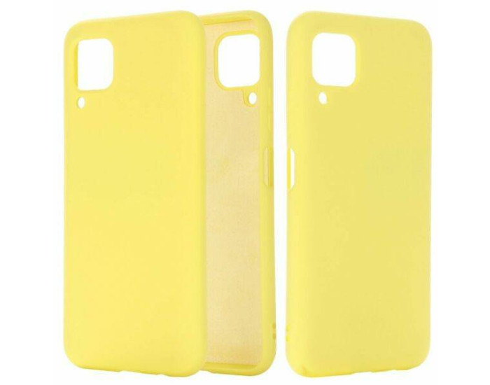 Чехол-силикон оригинал Full Soft Matte Huawei P40 Lite E Yellow