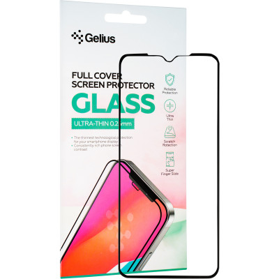 Защитное стекло Gelius Full Cover Ultra-Thin 0.25mm Oppo A73 Black