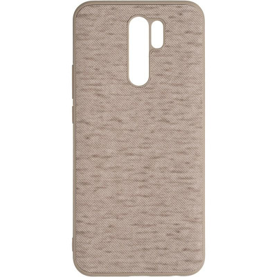 Чохол-силікон Gelius Canvas Case Xiaomi Redmi 9 Beige