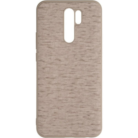 Чехол-силикон Gelius Canvas Case Xiaomi Redmi 9 Beige