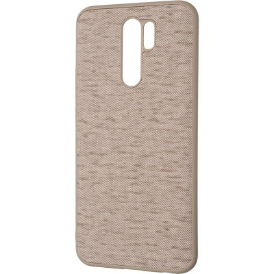 Чохол-силікон Gelius Canvas Case Xiaomi Redmi 9 Beige