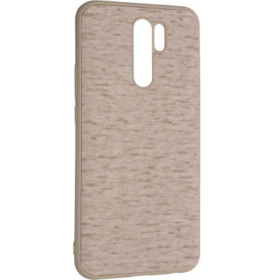 Чохол-силікон Gelius Canvas Case Xiaomi Redmi 9 Beige