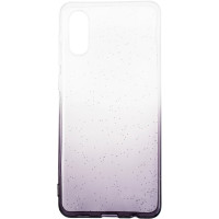 Чехол-силикон Remax Glossy Shine Case Samsung A022, A02 Black/White