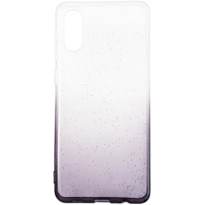 Чехол-силикон Remax Glossy Shine Case Samsung A022, A02 Black/White
