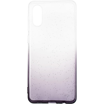 Чохол-силікон Remax Glossy Shine Case Samsung A022, A02 Black/White